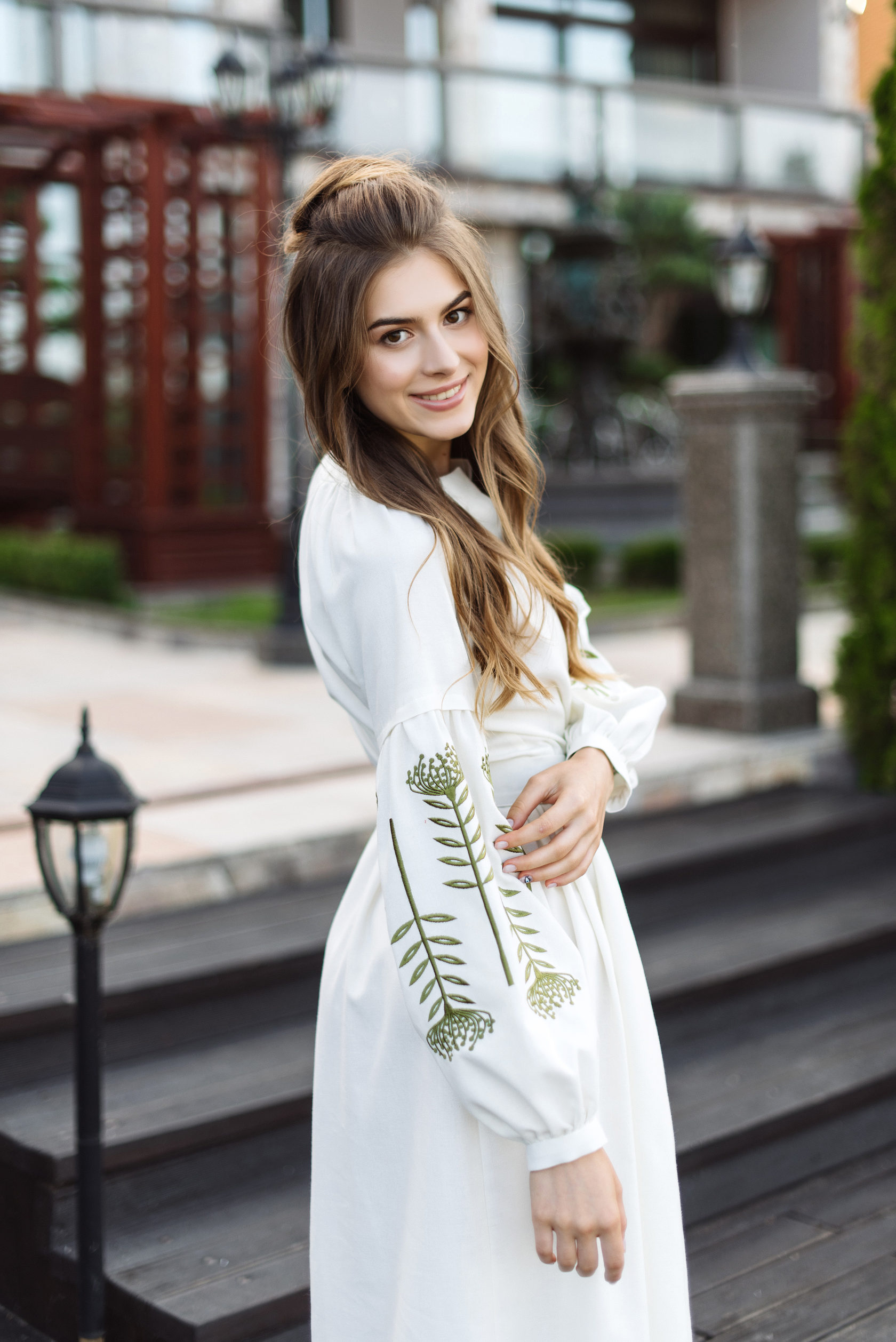 Жіноча сукня Магдалена (біла)