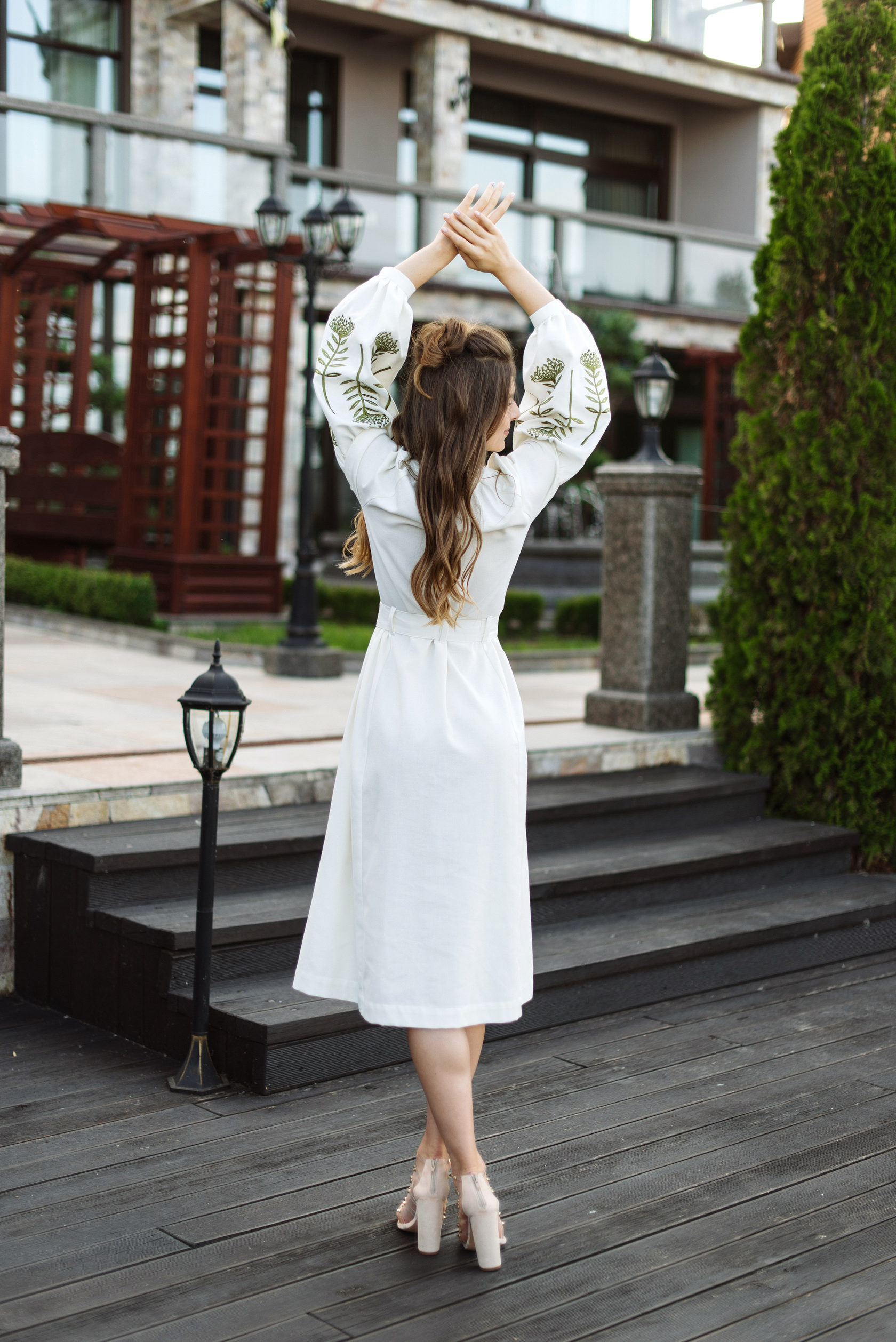 Жіноча сукня Магдалена (біла)