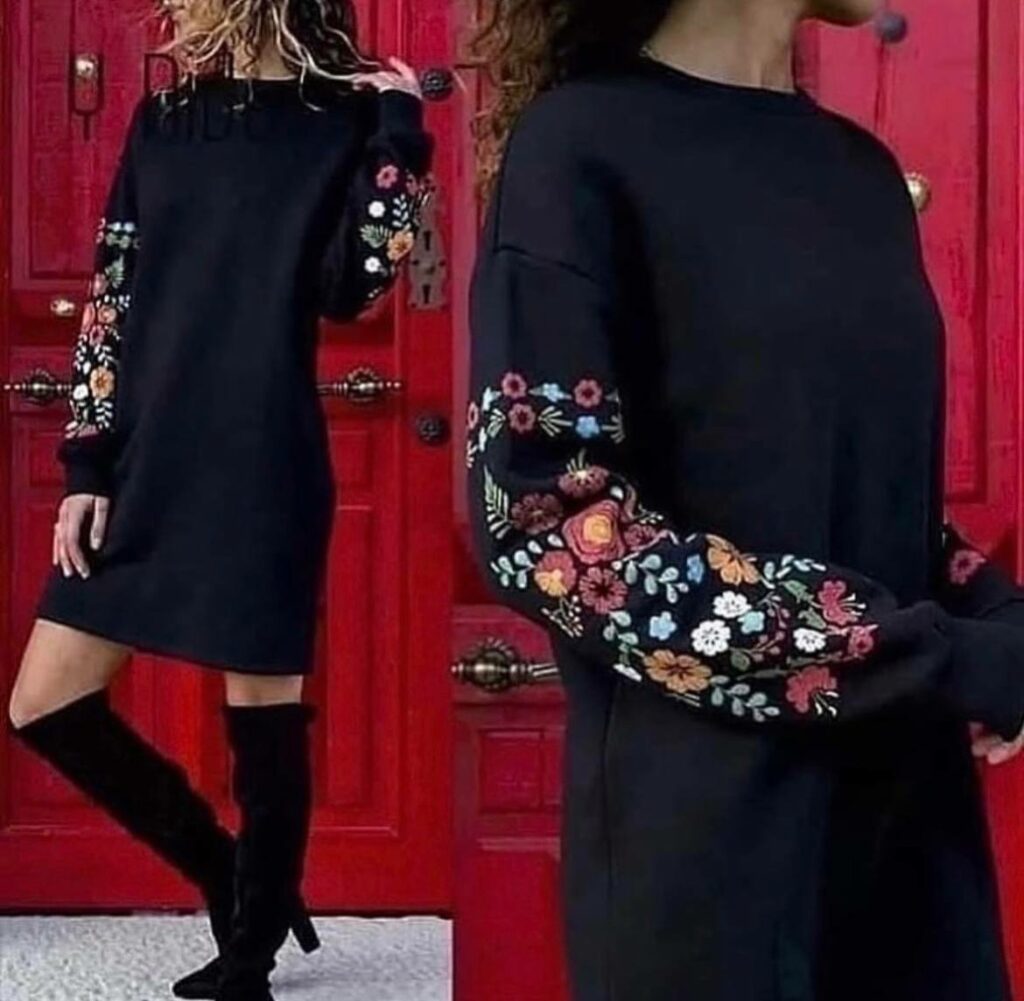 Сукня Магнолія (чорна)