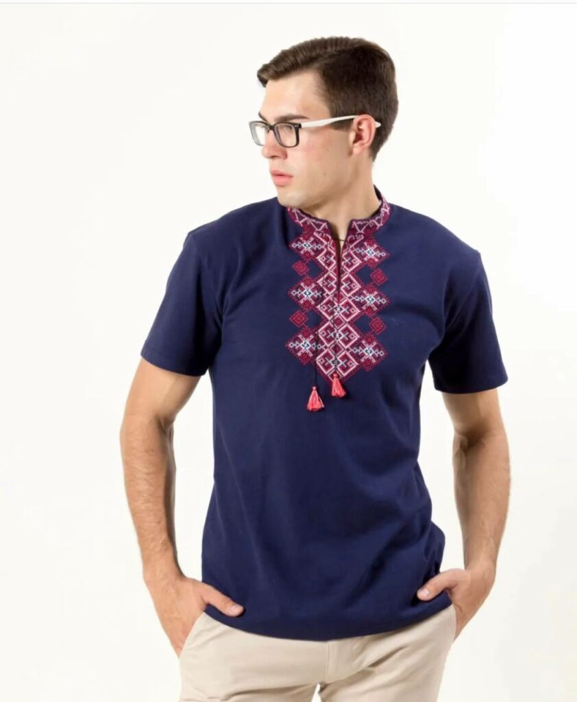 Футболка Бажан (темно-синя)