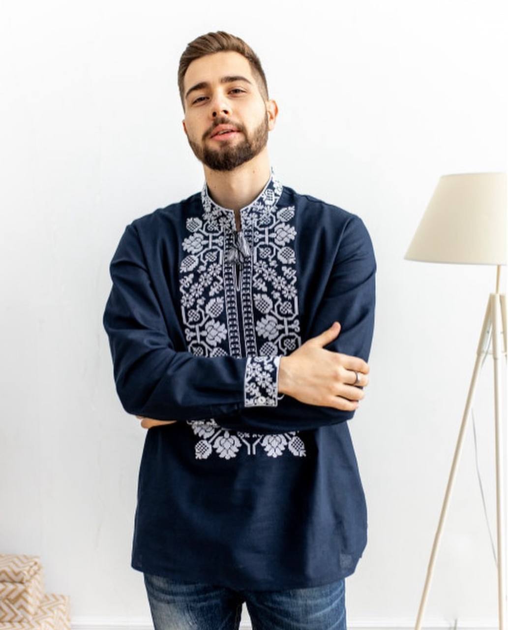 Парний комплект Всеволод та Влада (темно-синій) hover image