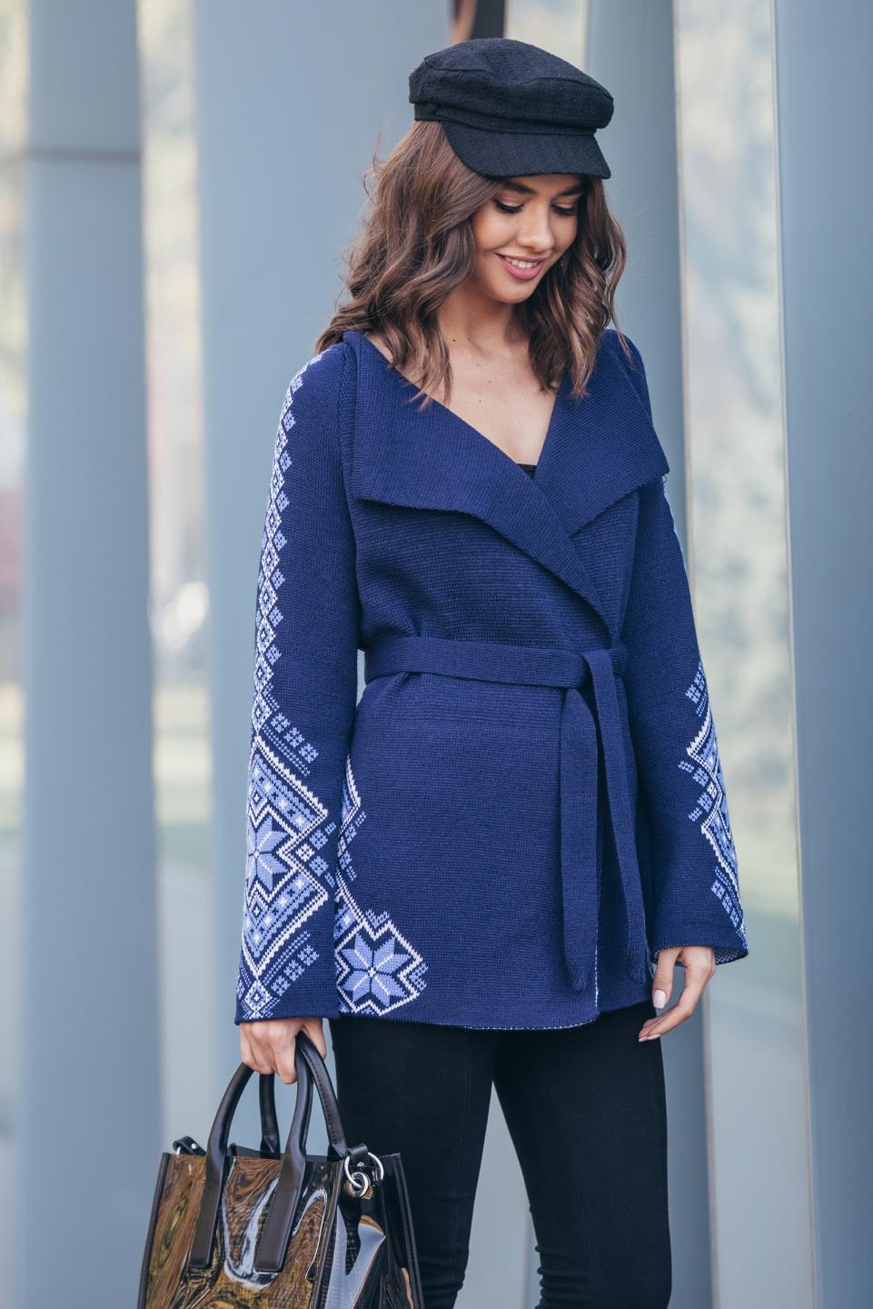 Кардиган “Вікторія” (темно-синій)