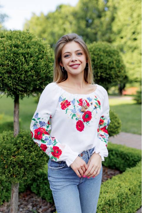 Жіноча вишиванка "Солов'їна пісня"