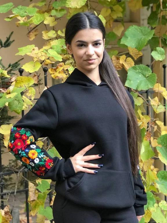 Худі Магнолія (чорна)