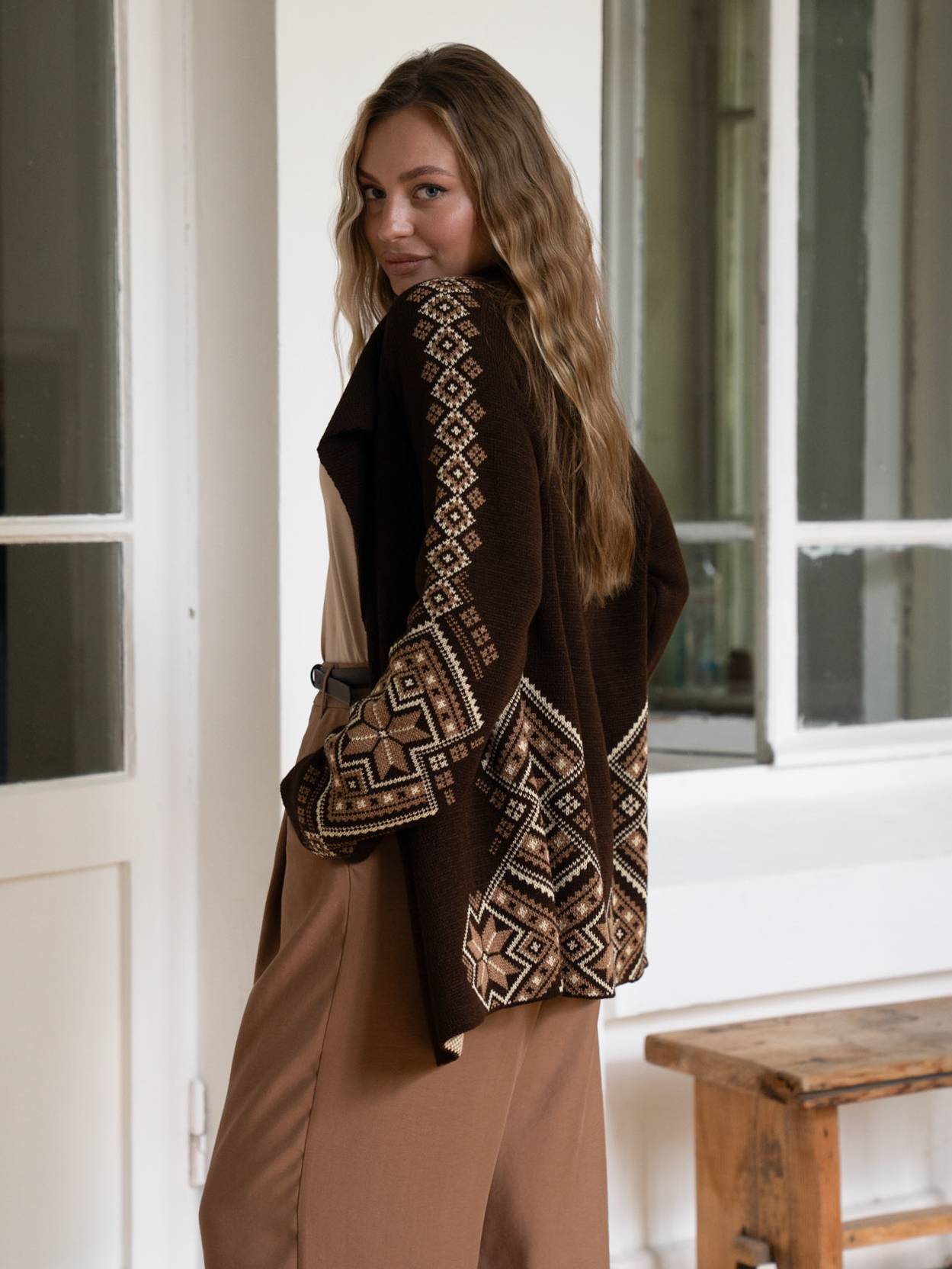 Кардиган “Вікторія” (шоколадний)